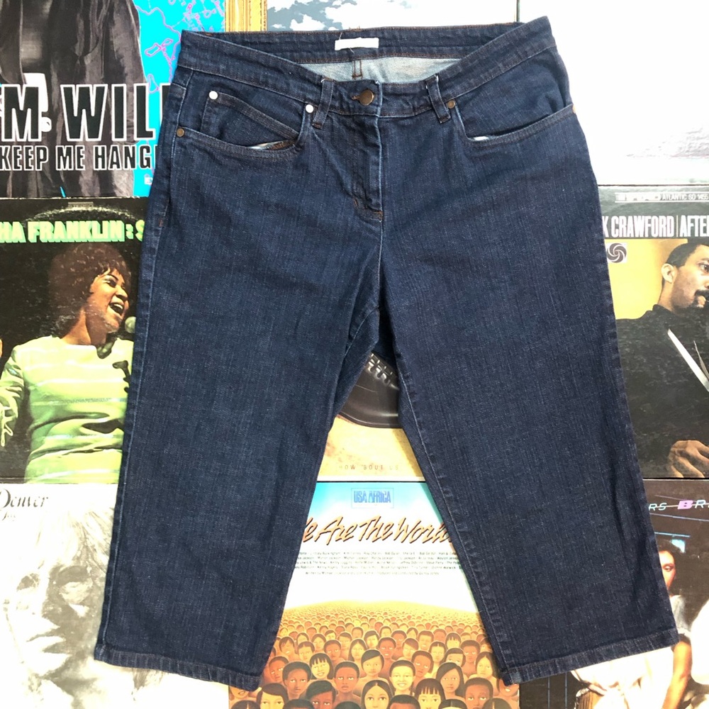 Eileen Fisher capri jeans